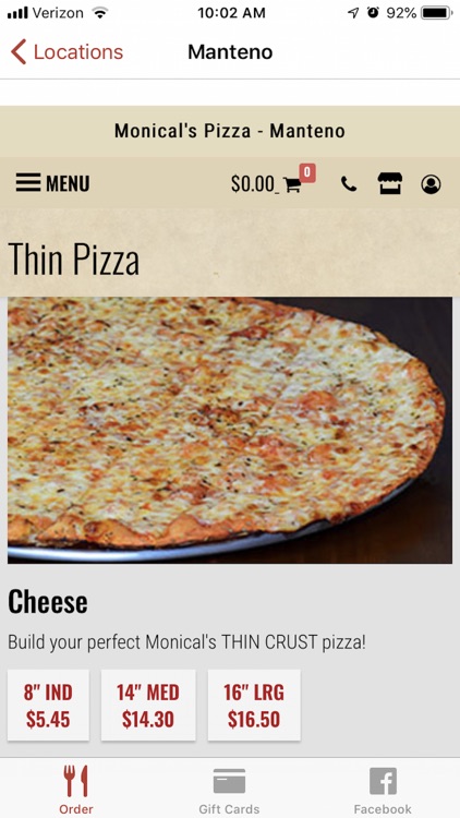 Monical's Pizza