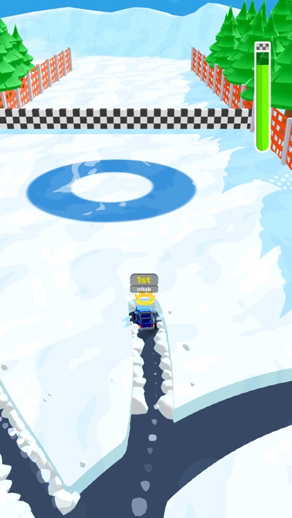 Snow Race 3D! screenshot-4