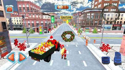 Christmas Santa City Driving screenshot 2