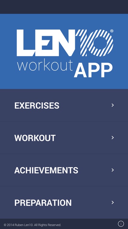 Len10 Workout App