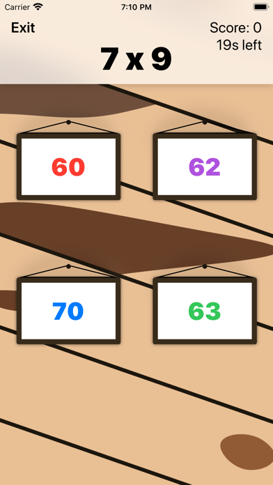 How to cancel & delete Terrific Times Tables - A Times Table Quiz App from iphone & ipad 1