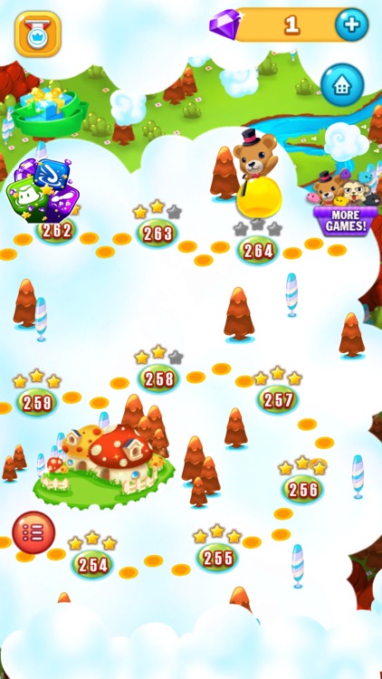 Jelly Jelly Crush - In the sky screenshot-3