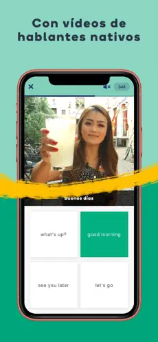 Captura 2 Aprende idiomas con Memrise iphone