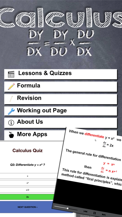 How to cancel & delete Calculus Made Easy from iphone & ipad 1