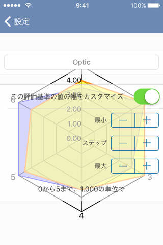 SpiderChart 3.0 screenshot 4