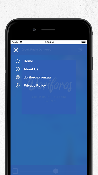 Greek Radio Doriforos screenshot 3