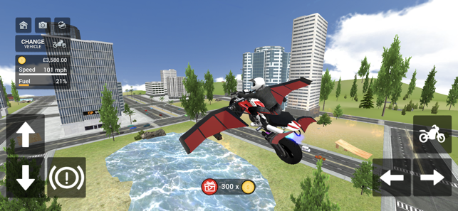 Flying Motorbike Simulator(圖4)-速報App