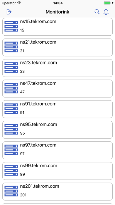 Monitorink Server screenshot 2