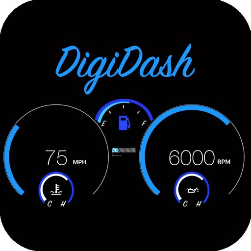 DigiDash: Speedometer Icon