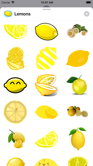 Lemony Lemon Stickers(圖2)-速報App