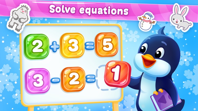 Math games with Pengui screenshot-3