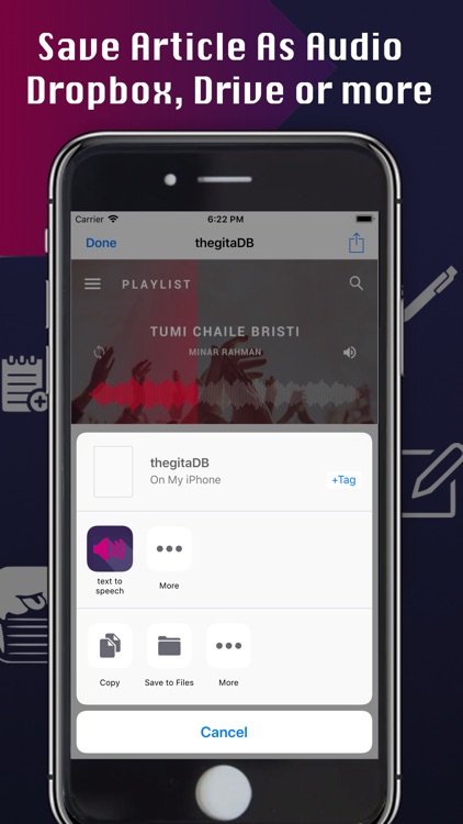 Text to Speech - Music Player screenshot-5