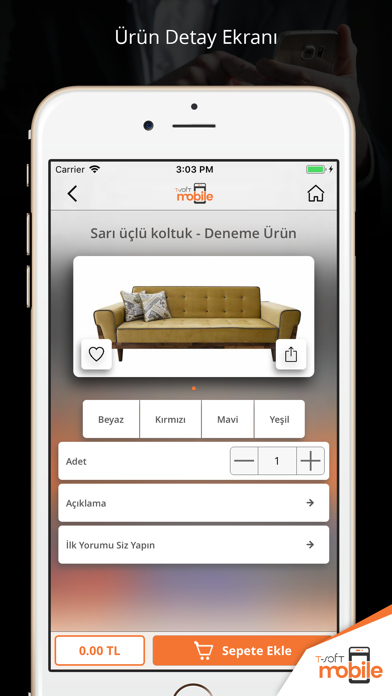 T-Soft Mobile E-Commerce screenshot 3