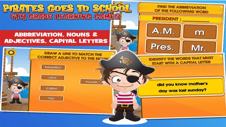 Pirate School: Fourth Grade