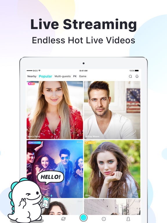 iPad Image of BIGO LIVE-Live Stream, Go Live