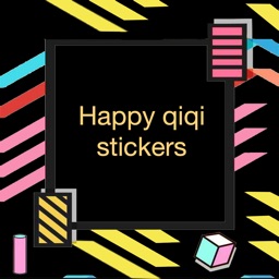 Happy qiqi stickers