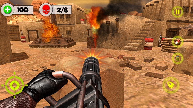 Desert Storm Gunship Gunner 3d