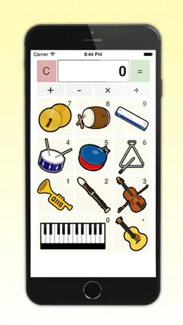 Game screenshot おんがく電卓-楽器の音を鳴らして遊べる音楽アプリ apk