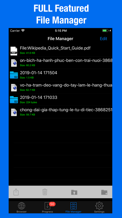 Offline Files - File Manager screenshot 3
