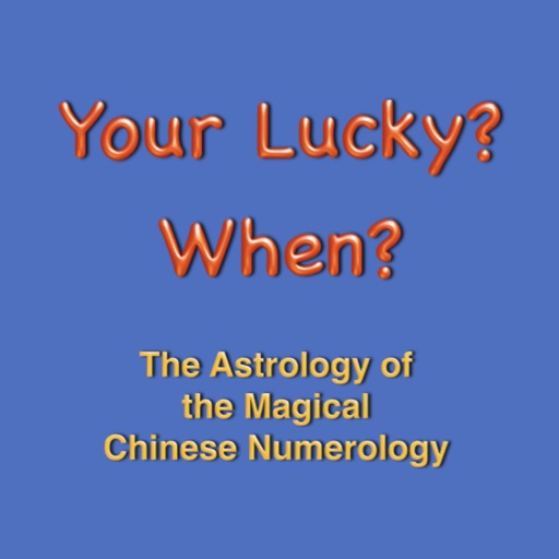 Astrology Chinese Numerology iOS App