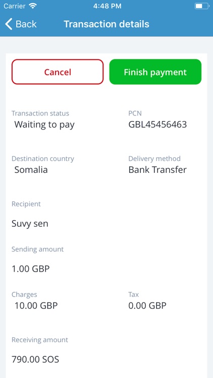 GlobalSend App screenshot-3