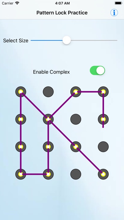 Pattern Lock Practice by KATHARINA MI CHONG Becker
