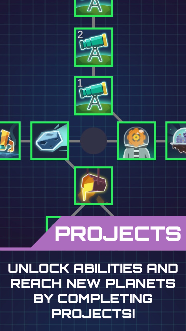 Idle Planet Miner Hack screenshot 3 - iOS game interface
