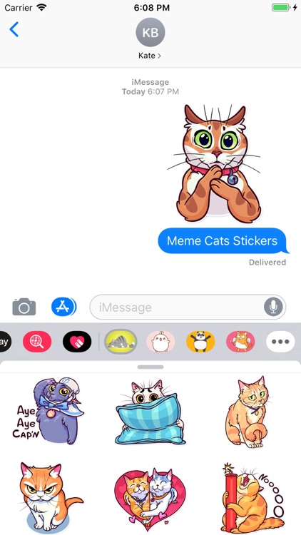 Meme Cats Stickers screenshot-5