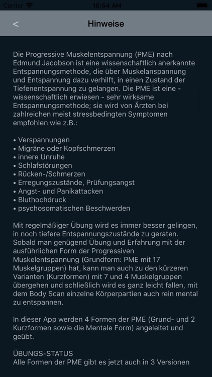 Progressive Muskelentspannung. screenshot-7