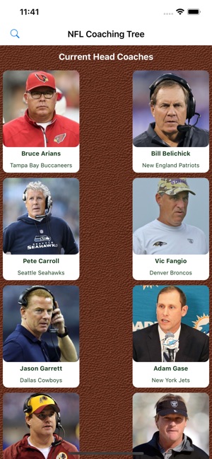 Pro Football Coaching Tree(圖1)-速報App