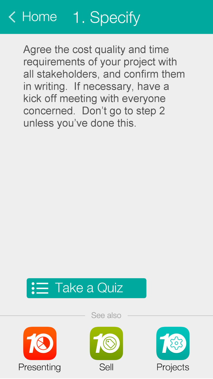 10 Day Project Management