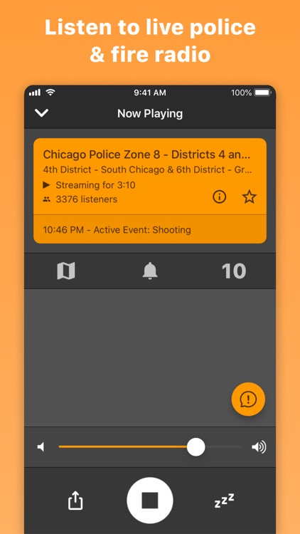 Police Scanner Radio & Fire