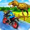 Dino Bike Race Adventure: Dinosaur Escape Games will define that how u can race heavy bike in real life by competing the dinosaurs in jungle world