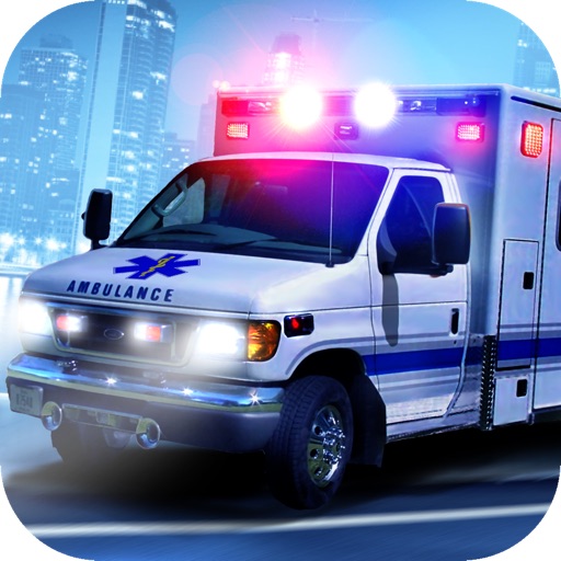 Chicago Ambulance - Sirens: Quick 3D Emergency Car Driving Game iOS App