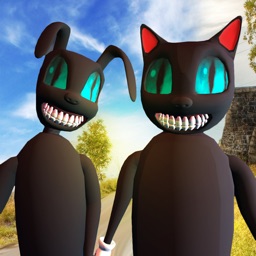 Scary Cartoon Cat & Baby Call by Muhammad Zarkhaiz Ashar