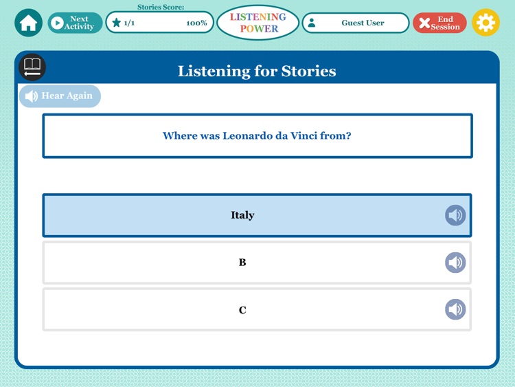 Listening Grades 4-8+ LITE HD screenshot-3