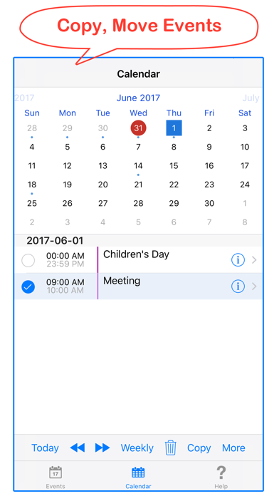 Calendar Tools Screenshots