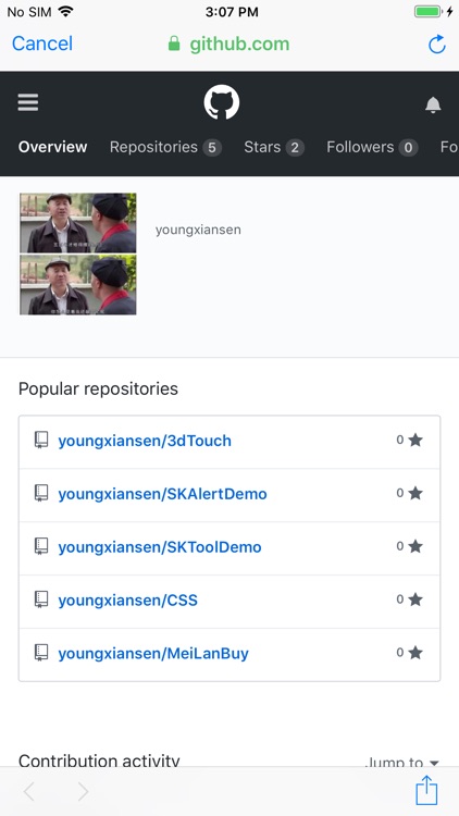 SwiftGit-For Github