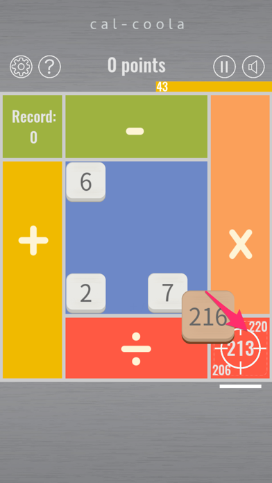 cal-coola: maths brain game screenshot 4