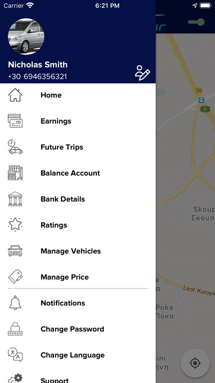 TransferNTour Driver