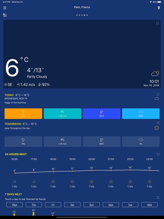 Accurate Weather forecast pro screenshot 3