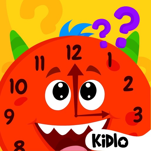 Telling Time For Kids + Clock
