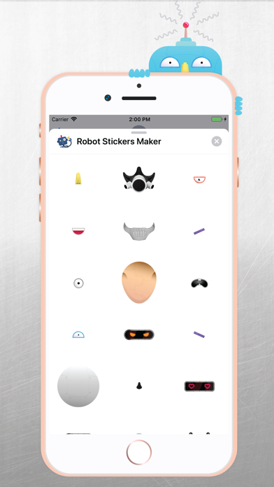 Robot Stickers Maker screenshot 3