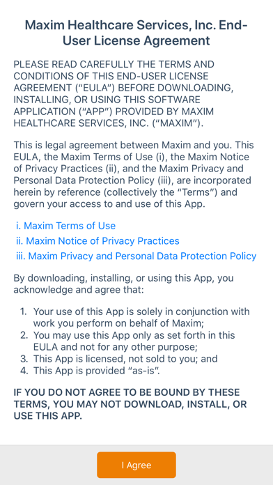 How to cancel & delete MaximCare Mobile from iphone & ipad 1