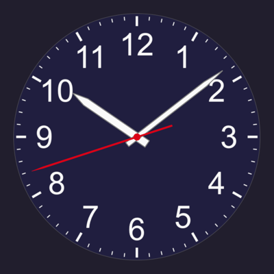 アナログ時計 - 振り子時計