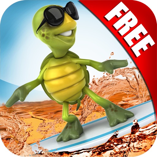 Soda Pop Surfer Free - Animal Fun Surf and Drink iOS App