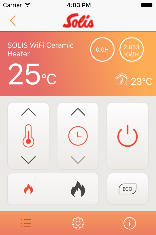 Solis Heater screenshot 2