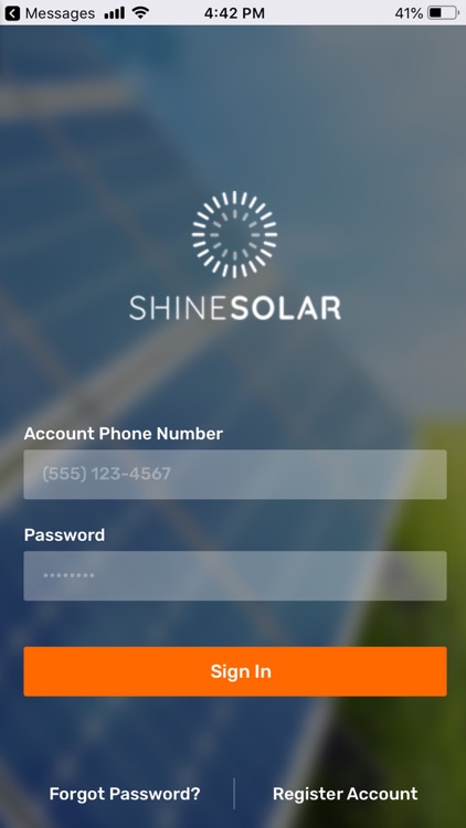 Shine Solar App