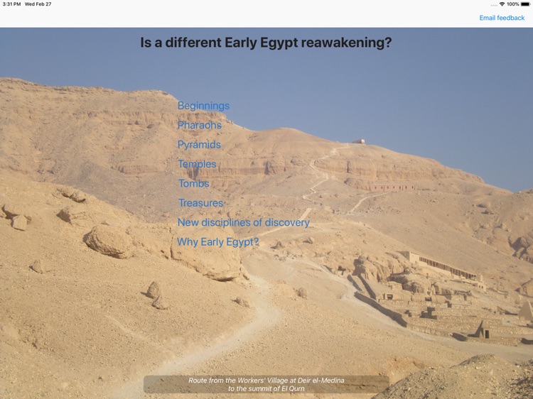 Is Early Egypt reawakening?