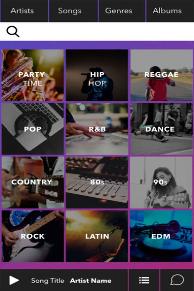 Youspin, social music platform screenshot 2